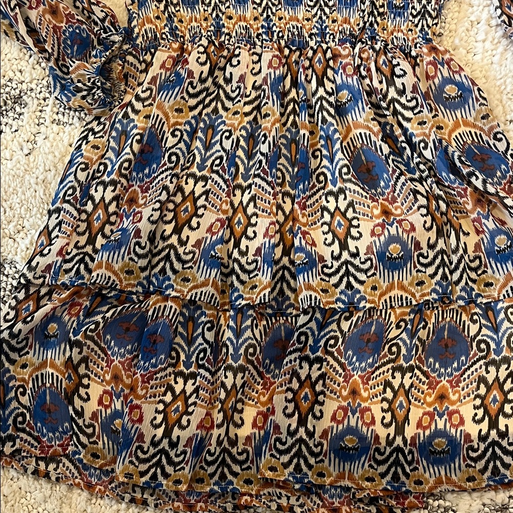 Zara Patterned Mini Dress - image 6